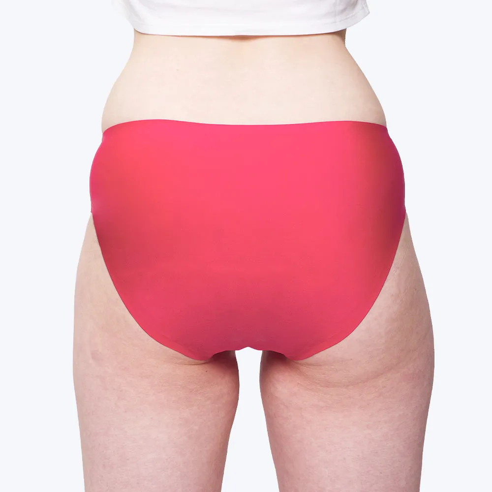 WUKA Teen Stretch Seamless - Heavy flow - Red